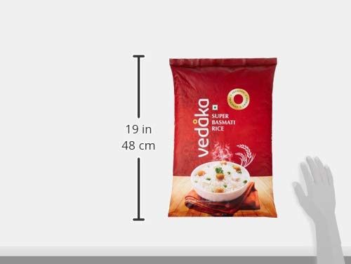 Amazon Brand - Vedaka Super Basmati Rice, 5 kg