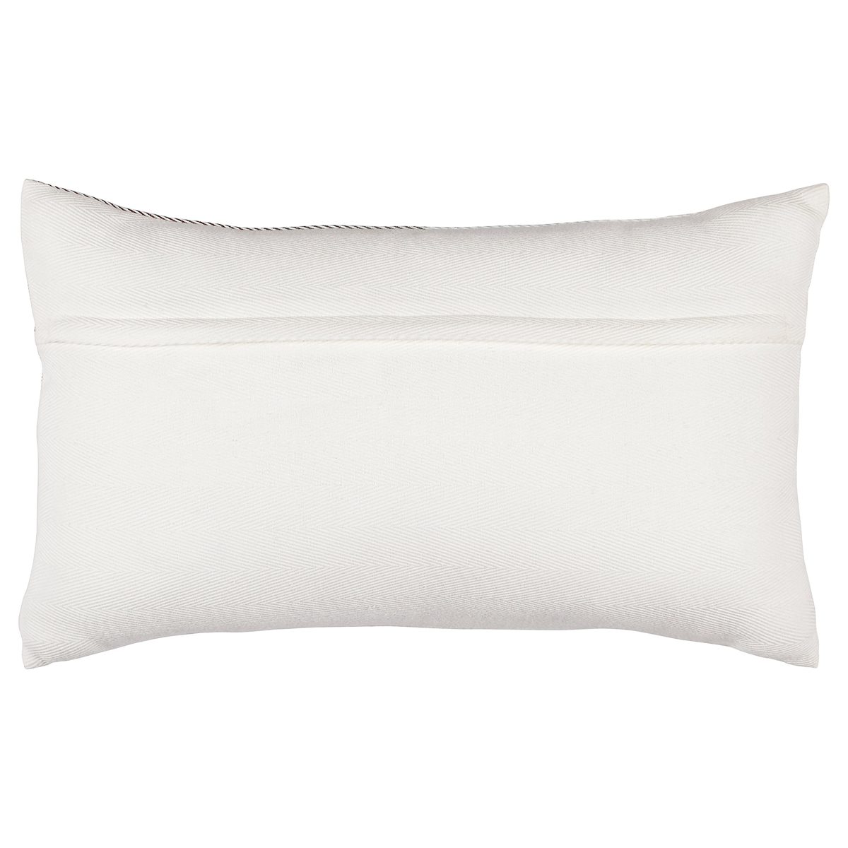 Amazon Brand – Stone & Beam 100% Cotton Transitional Color Block Lumbar Decorative Throw Pillow, 12" x 20", Multi