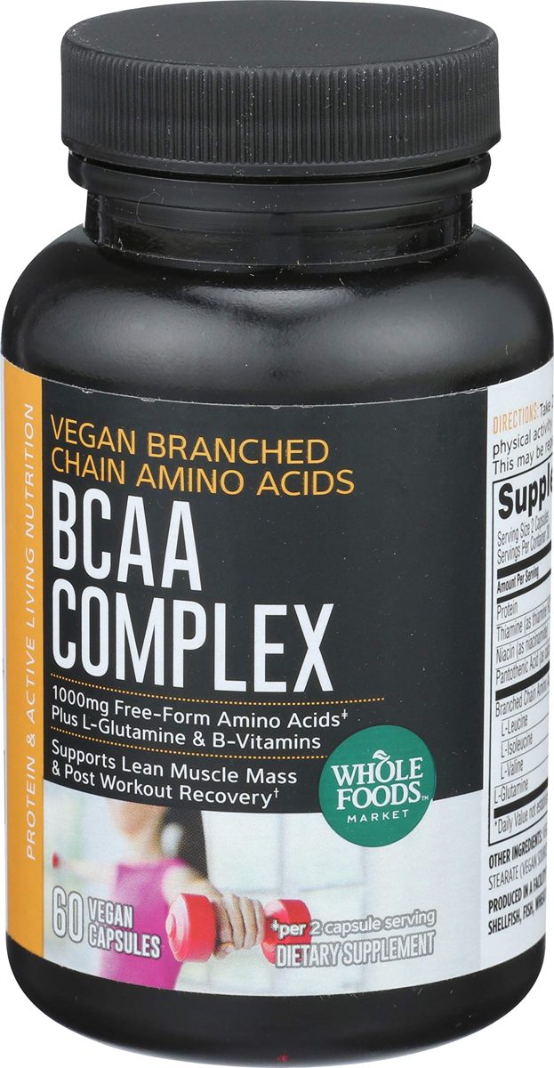 Whole Foods Market, BCAA Complex, 60 ct