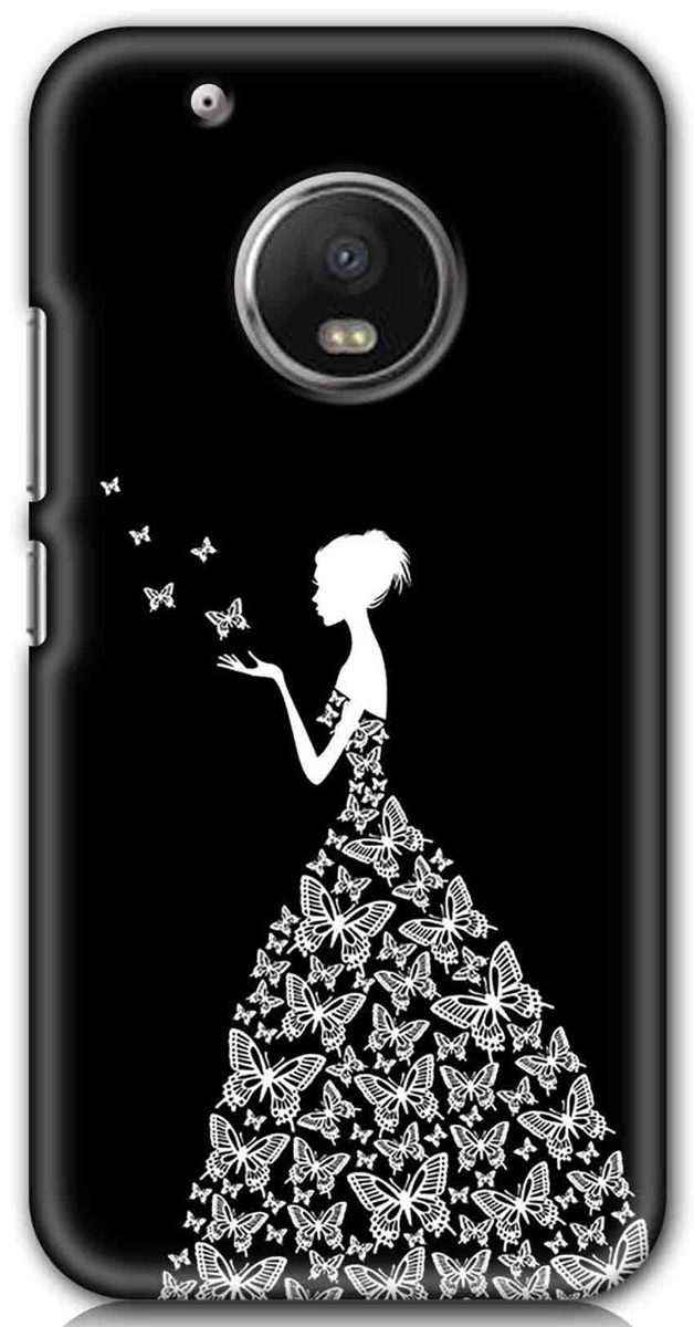 Amazon Brand - Solimo Designer Girl Design 3D Printed Hard Back Case Mobile Cover for Motorola Moto G5 Plus