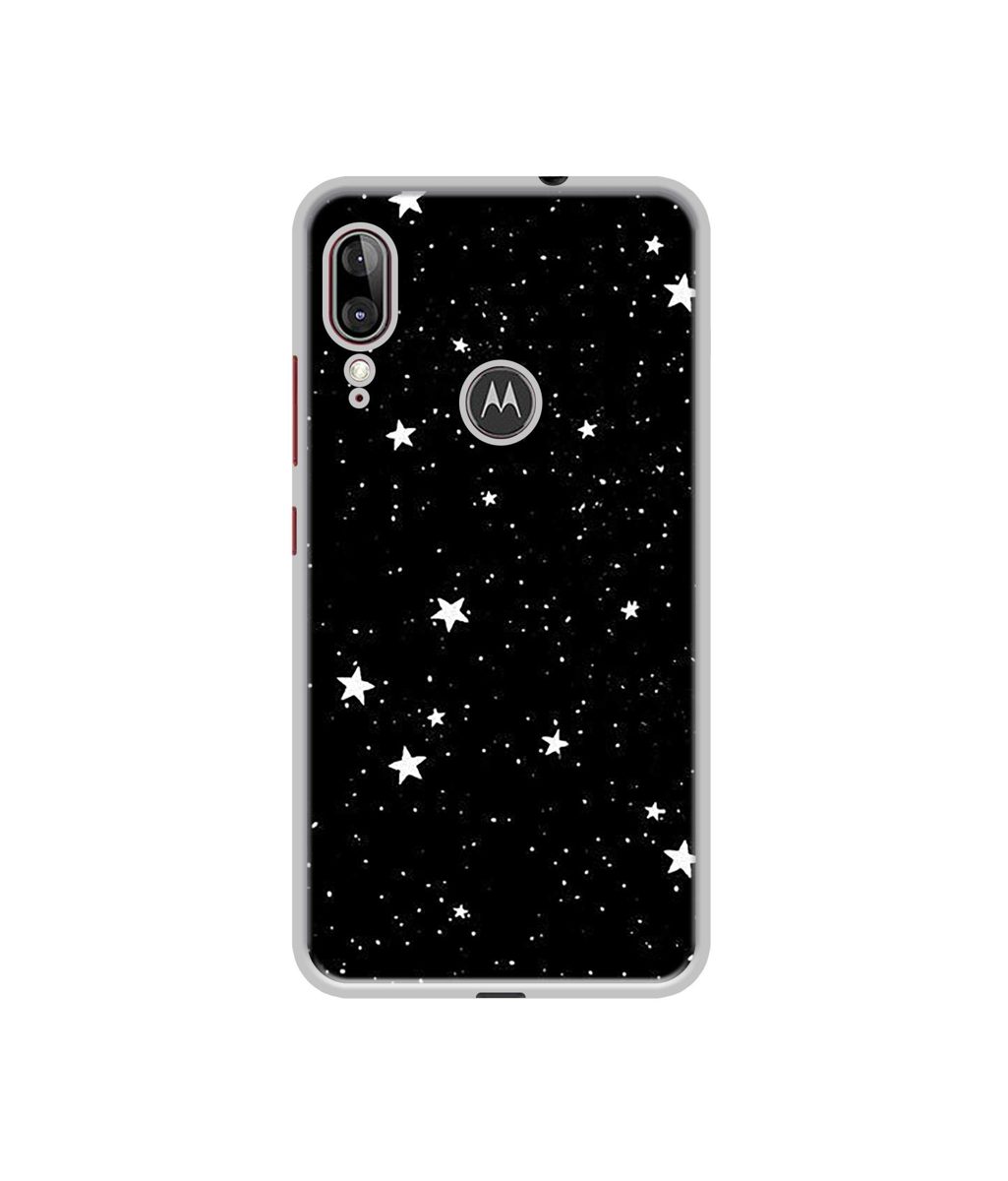 Amazon Brand - Solimo Designer Stars UV Printed Soft Back Case Mobile Cover for Motorola Moto E6s