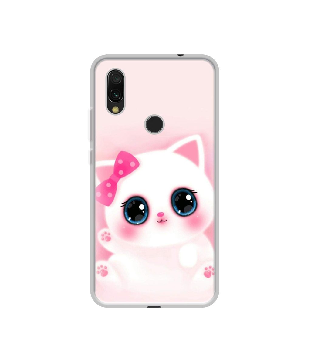 Amazon Brand - Solimo Designer Babby Kitty UV Printed Soft Back Case Mobile Cover for Mi Redmi Y3