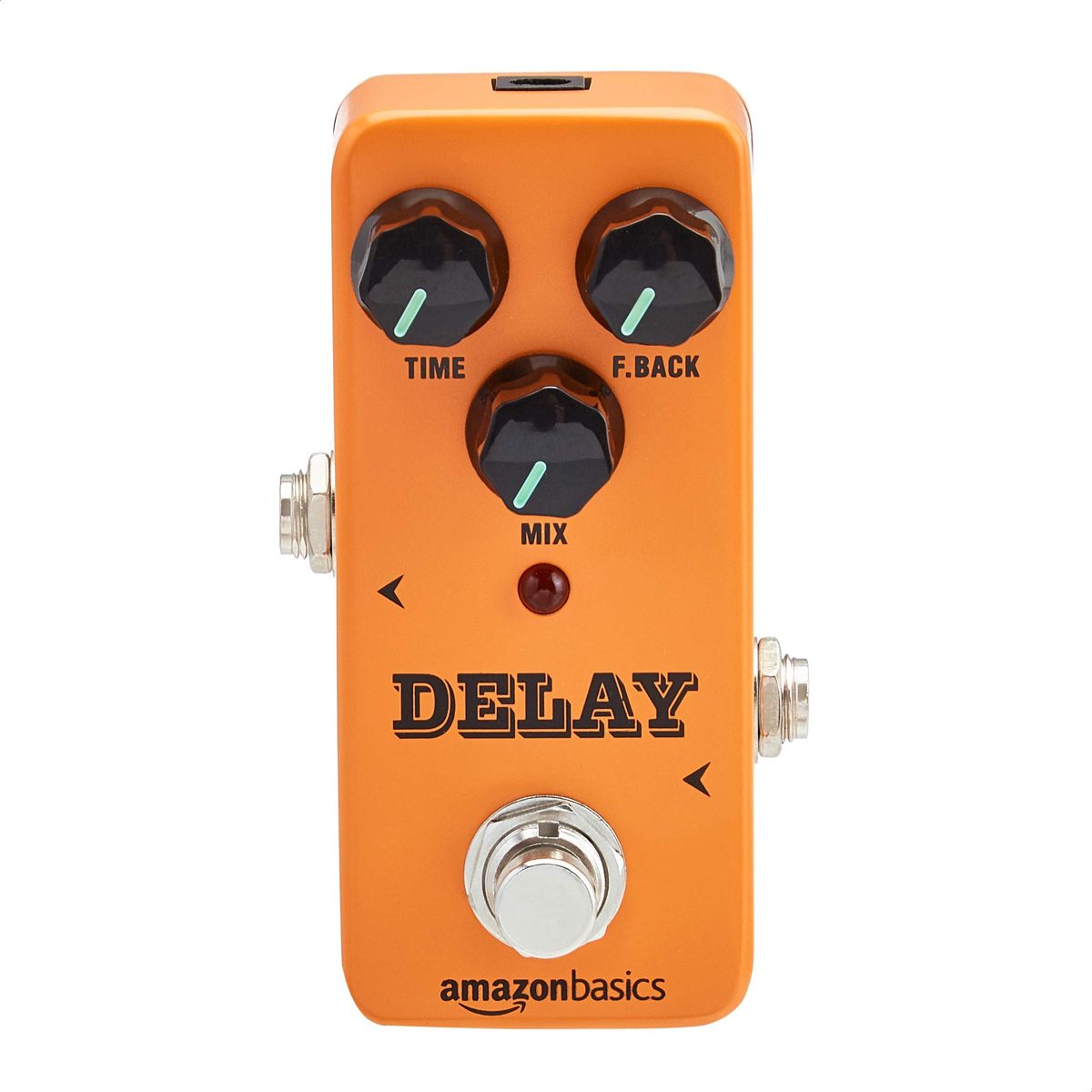 AmazonBasics Digital Delay Effect Sound Processor for Guitar and Bass