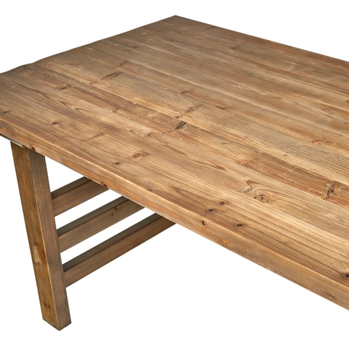 Stone & Beam Reclaimed Fir Ladder-Rung Counter Bar Dining Table, 36"H