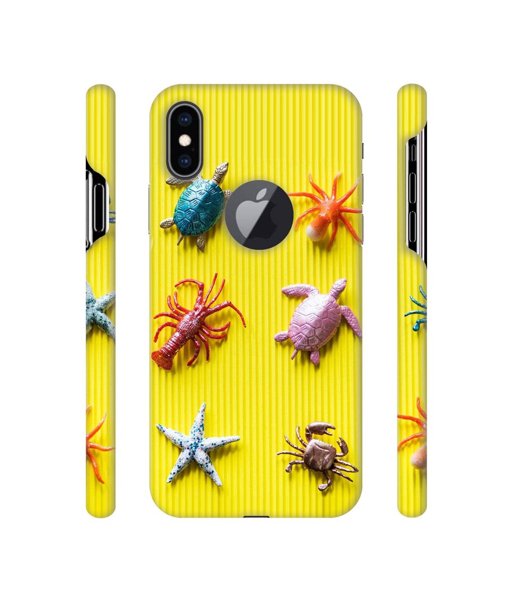 Amazon Brand - Solimo Designer Sea Animals 3D Printed Hard Back Case Mobile Cover for Apple iPhone Xs Max (Logo Cut)