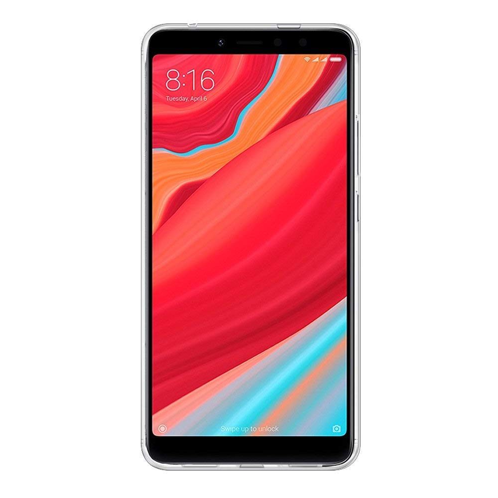 (Renewed) Amazon Brand - Solimo Mobile Cover (Soft & Flexible Back case) for Redmi Y2 (Transparent)