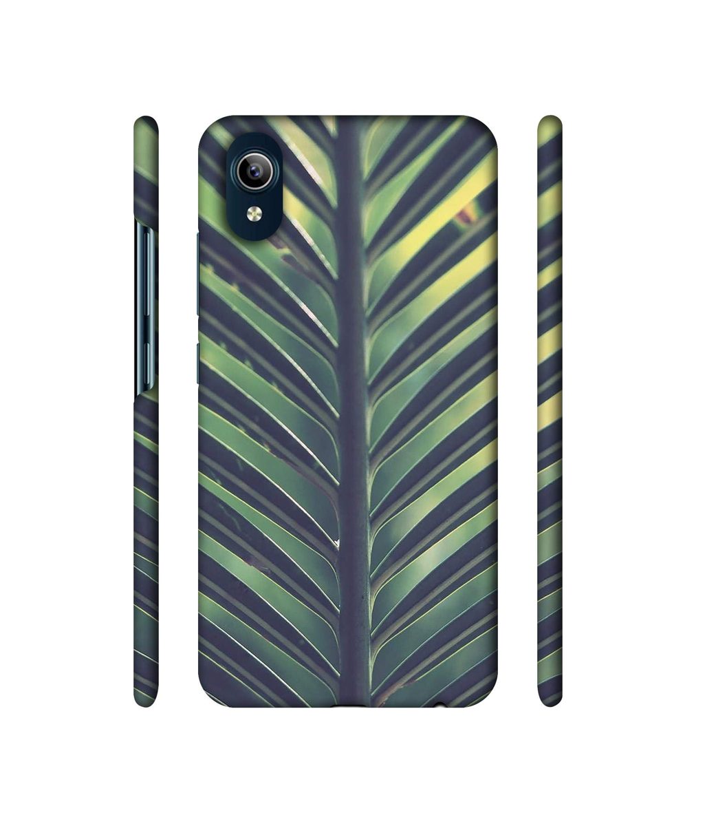 Amazon Brand - Solimo Designer Leaf Texture 3D Printed Hard Back Case Mobile Cover for Vivo Y91i