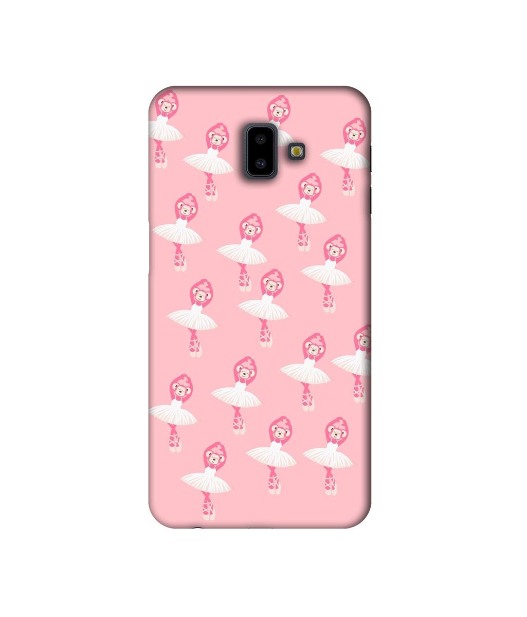 Amazon Brand - Solimo Designer Monkey with Skart 3D Printed Hard Back Case Mobile Cover for Samsung Galaxy J6 Plus