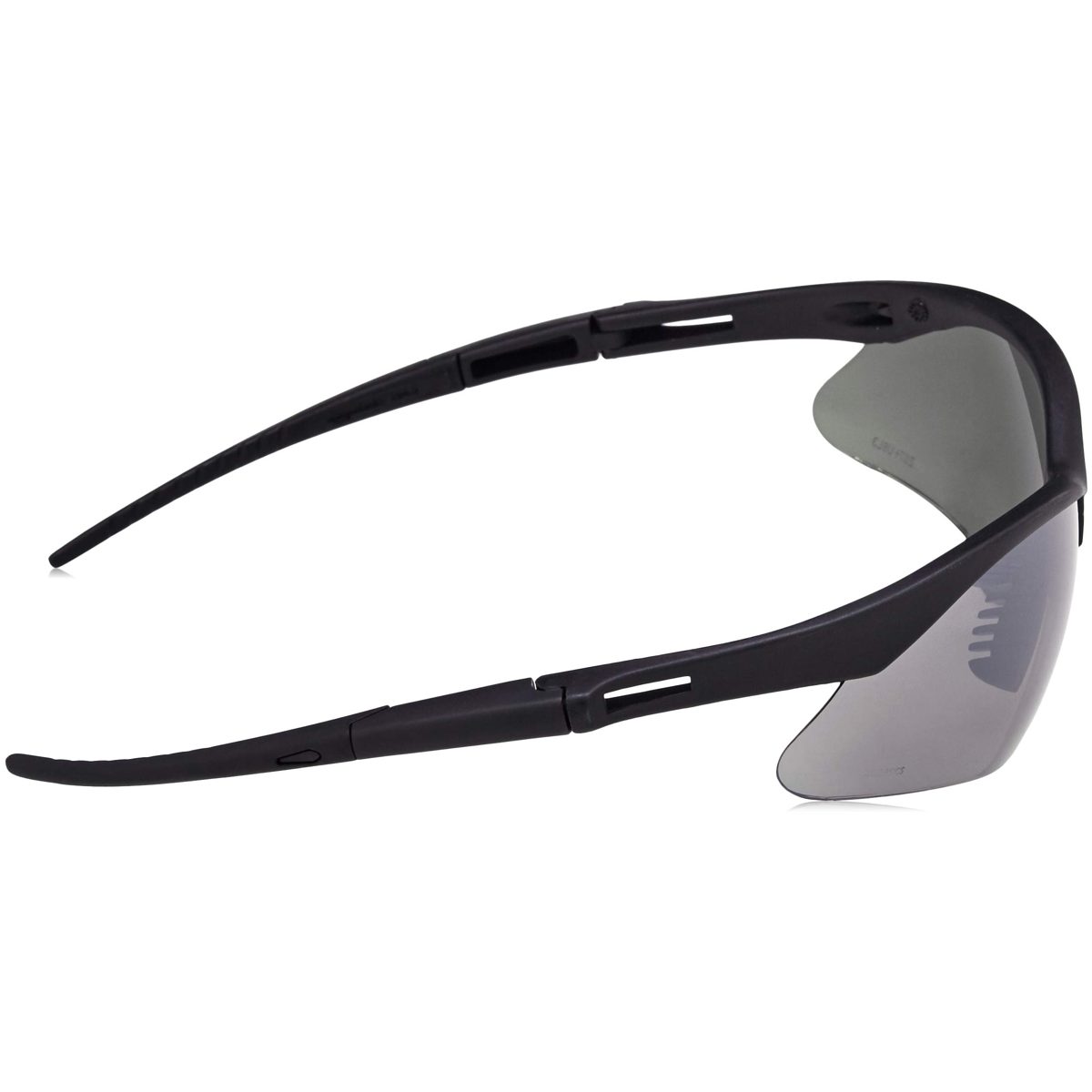 AmazonBasics Anti-Scratch Safety Glasses, UV-Resistant, Smoke Mirror Lens, 3-Count
