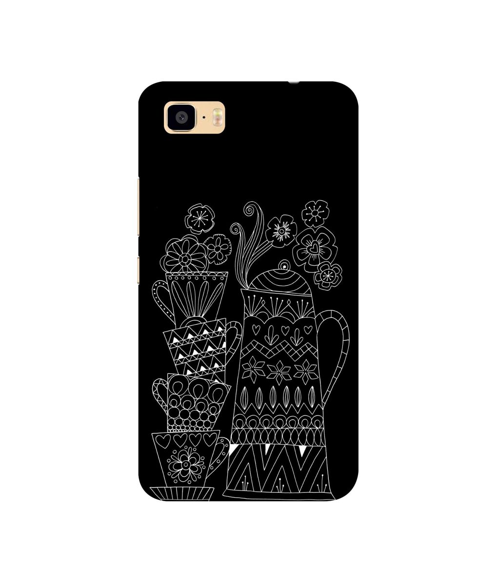 Amazon Brand - Solimo Designer Cups and Tea Pot 3D Printed Hard Back Case Mobile Cover for Asus Zenfone 3S Max