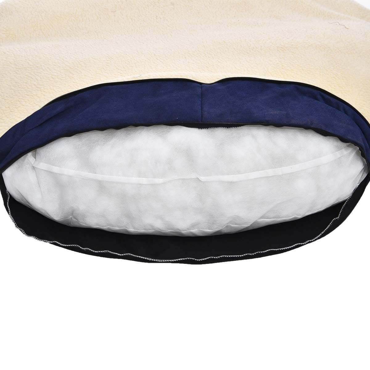 AmazonBasics Pet Bed Cave, blue
