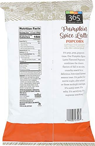 365 Everyday Value, Pumpkin Spice Latte Popcorn, 4 oz