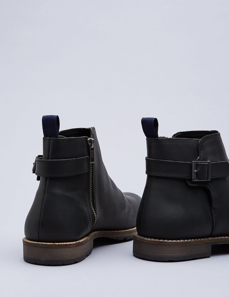 find. Amazon Brand Moses Cleat Strap, Men’s Ankle Boots Classic Boots, Black, US 13