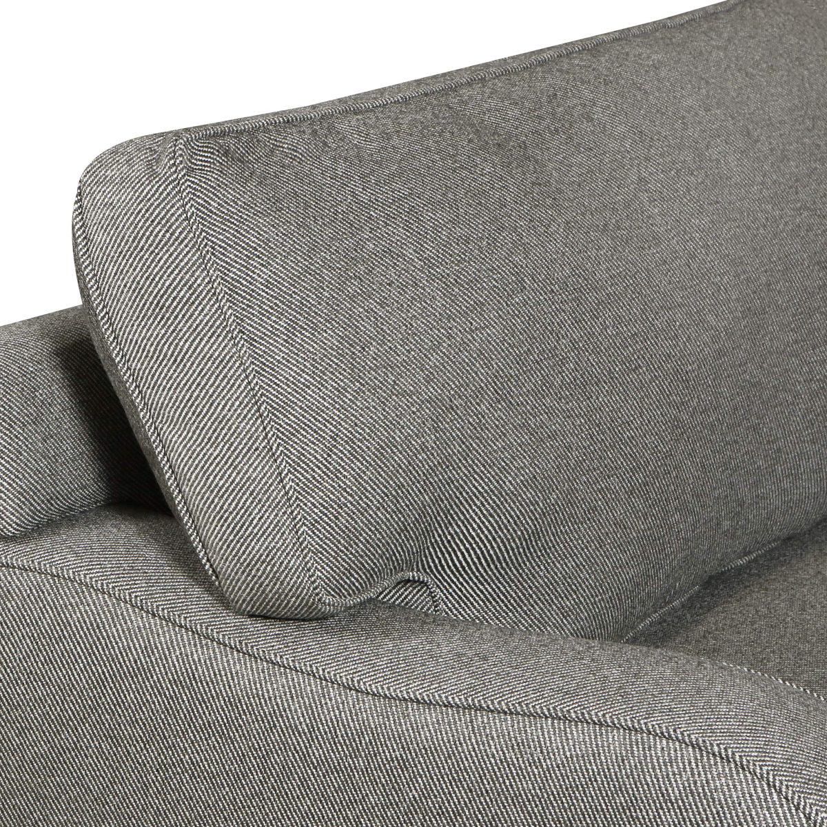 Amazon Brand – Stone & Beam Anne Marie Contemporary Sofa Couch, 91.5"W, Charcoal