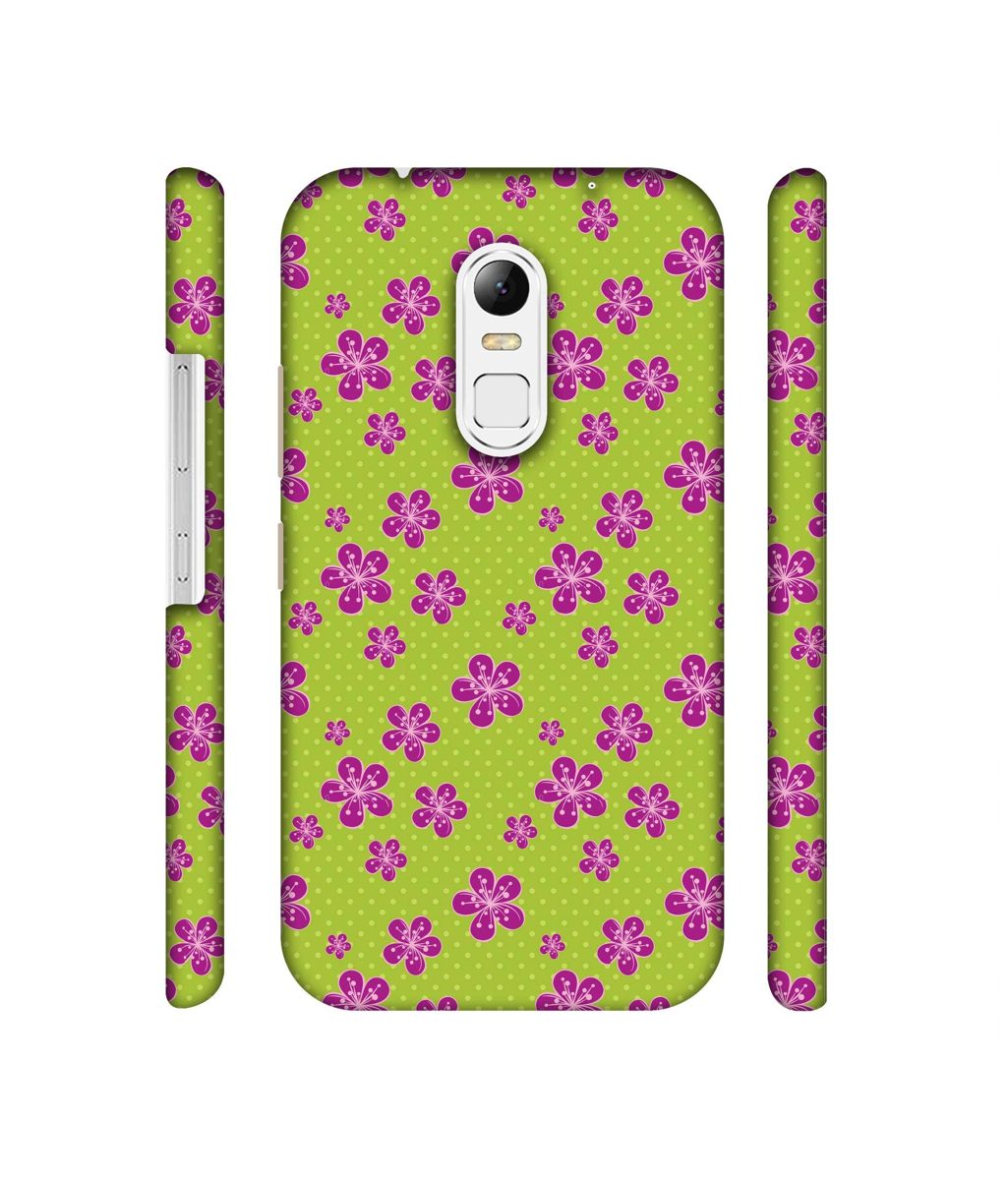 Amazon Brand - Solimo Designer Pink Flower Patterns 3D Printed Hard Back Case Mobile Cover for Lenovo Vibe X3