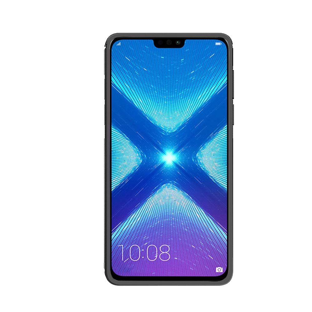 Amazon Brand - Solimo Protective Mobile Cover (Soft & Flexible Back Case) for Honor 8X (Black)