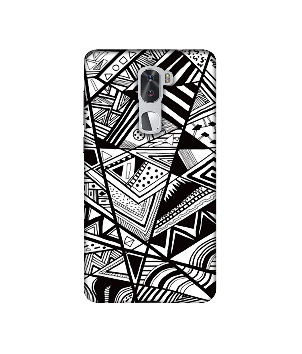 Amazon Brand - Solimo Designer Random Pattern 3D Printed Hard Back Case Mobile Cover for Coolpad Cool1 Dual