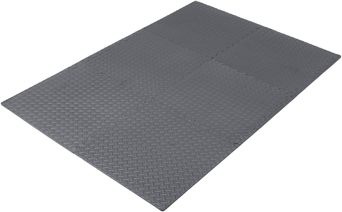 AmazonBasics Eva Puzzle Exercise Mat Grey