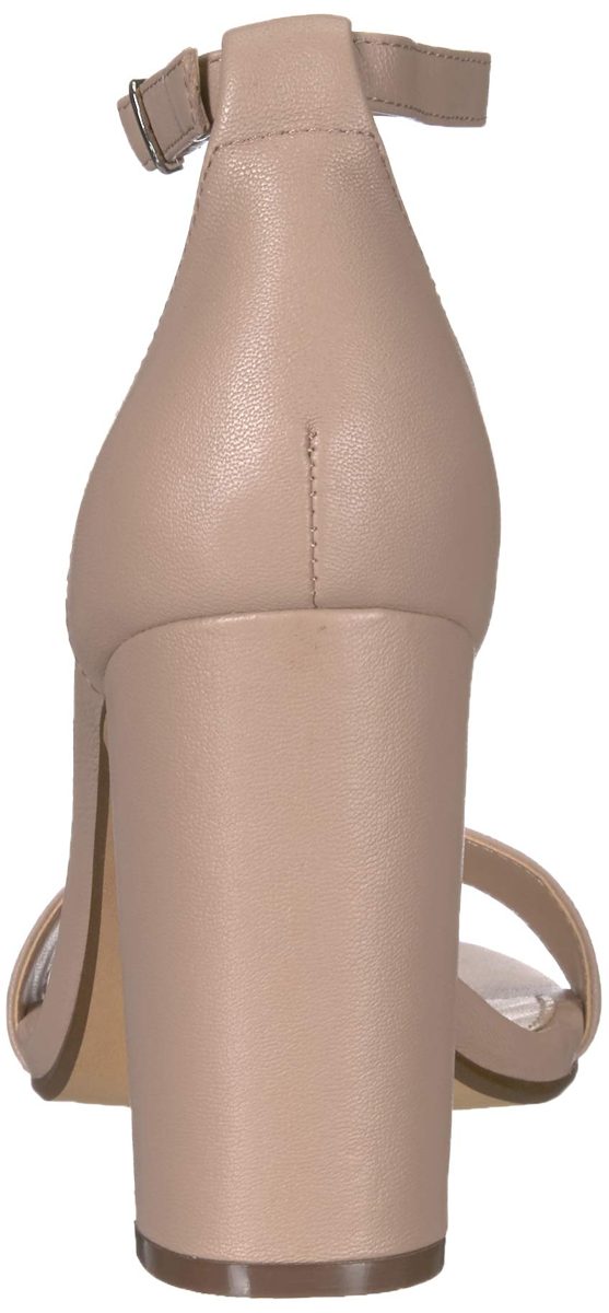Amazon Brand - 206 Collective Women's Maui Heeled Sandal, Blush, 13 B US