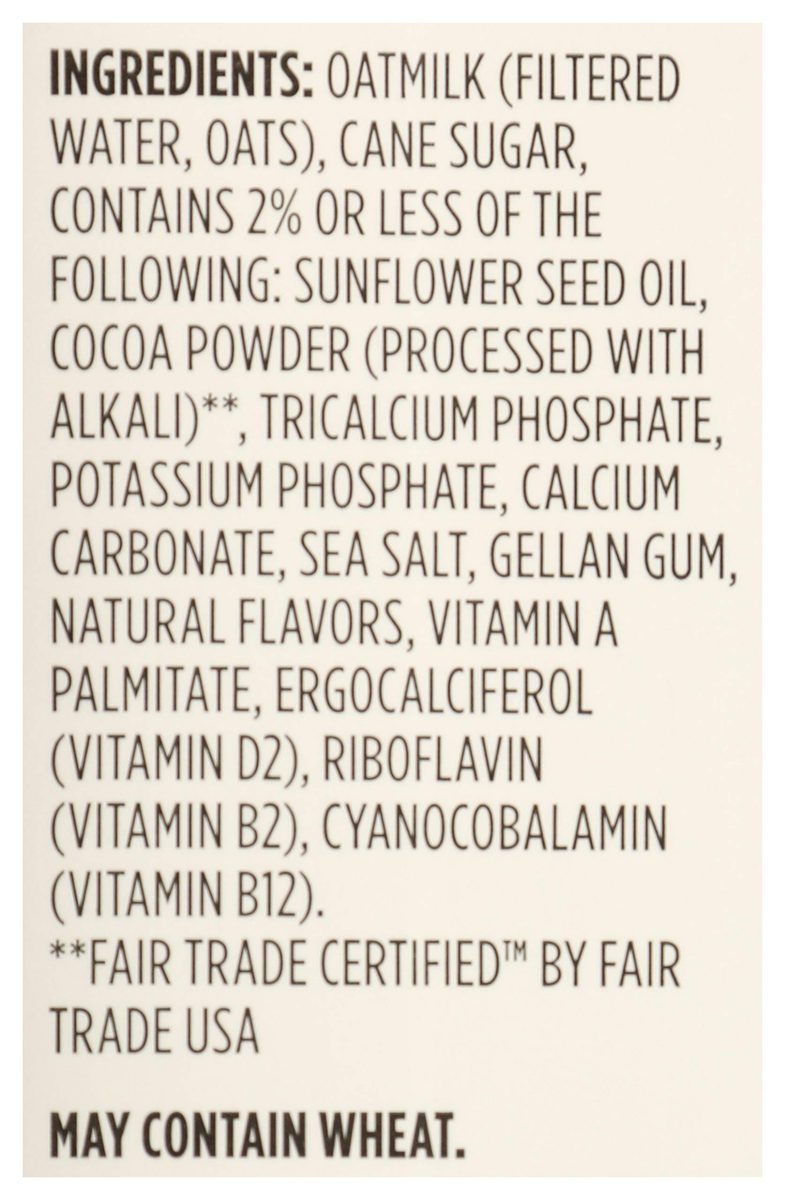 365 by Whole Foods Market, Oat Milk, Chocolate, 32 Ounce