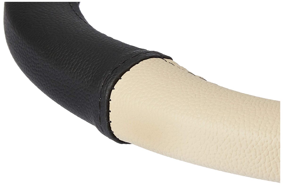 Amazon Brand - Solimo Steering Cover (Small), Beige