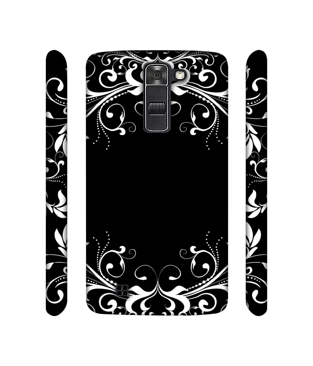 Amazon Brand - Solimo Designer Round Flower Crown 3D Printed Hard Back Case Mobile Cover for LG K7