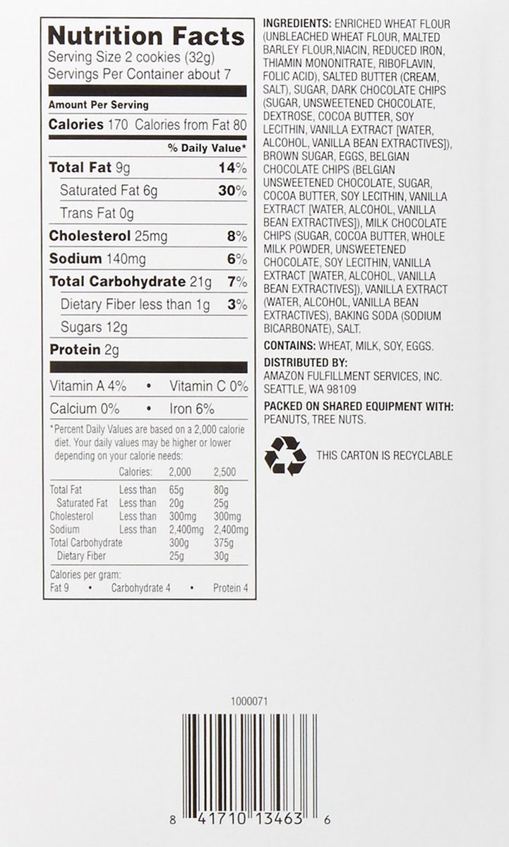 Wickedly Prime Crispy Chocolate Chip Cookies, 14ct