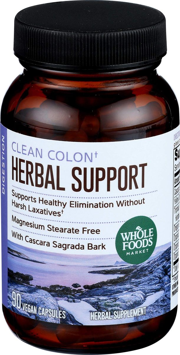 Whole Foods Market, Herbal Support, 90 ct
