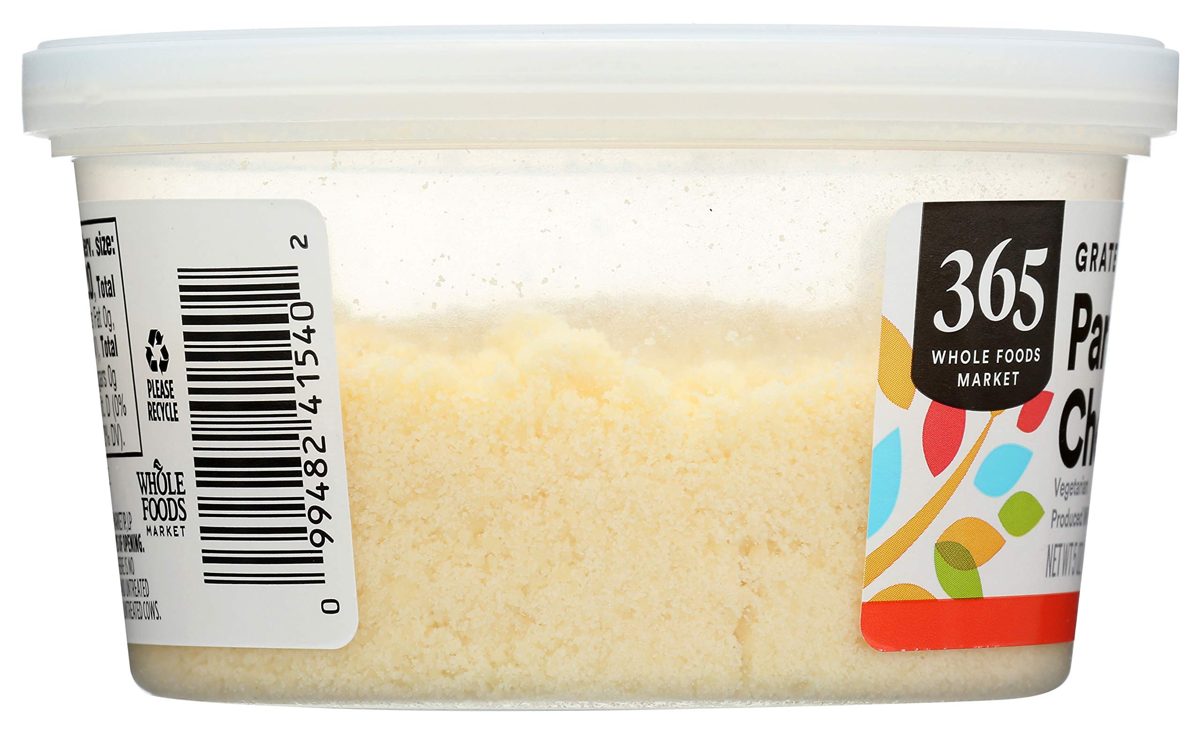 365 Everyday Value Grated Parmesan Cheese, 5 oz