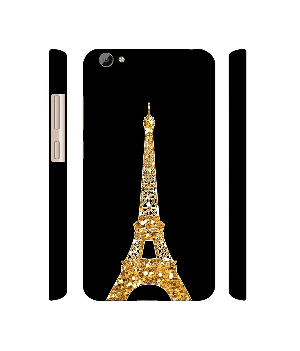 Amazon Brand - Solimo Designer Golden Pairs 3D Printed Hard Back Case Mobile Cover for Vivo Y66