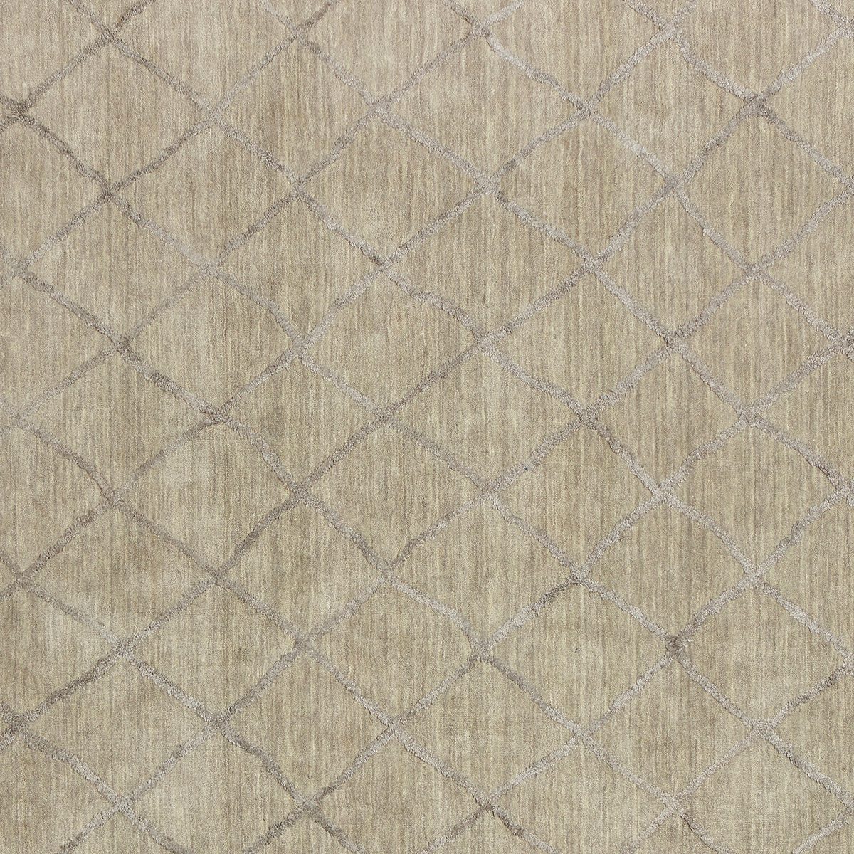 Amazon Brand – Stone & Beam Modern Textured Pattern Farmhouse Wool Area Rug, 5' x 7' 6", Silver