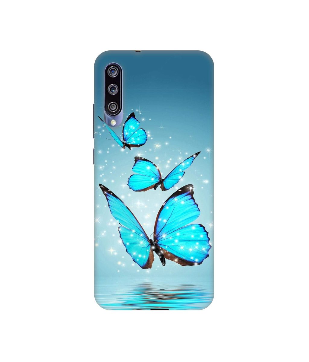 Amazon Brand - Solimo Designer Flying Butterflies 3D Printed Hard Back Case Mobile Cover for Mi A3