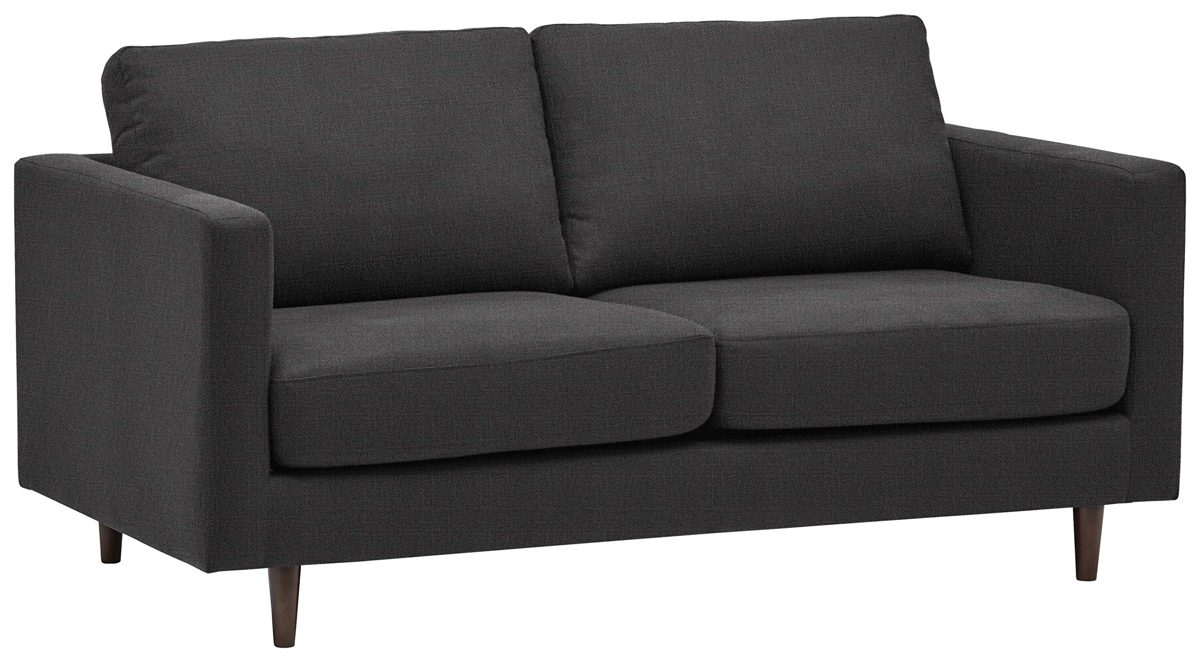 Rivet Revolve Modern Upholstered Sofa Bed, 70"W, Storm Grey
