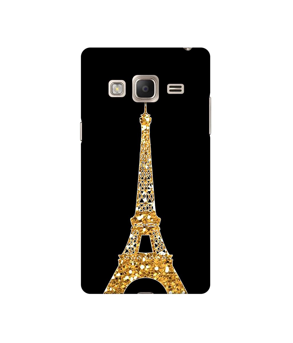 Amazon Brand - Solimo Designer Golden Pairs 3D Printed Hard Back Case Mobile Cover for Samsung Z3