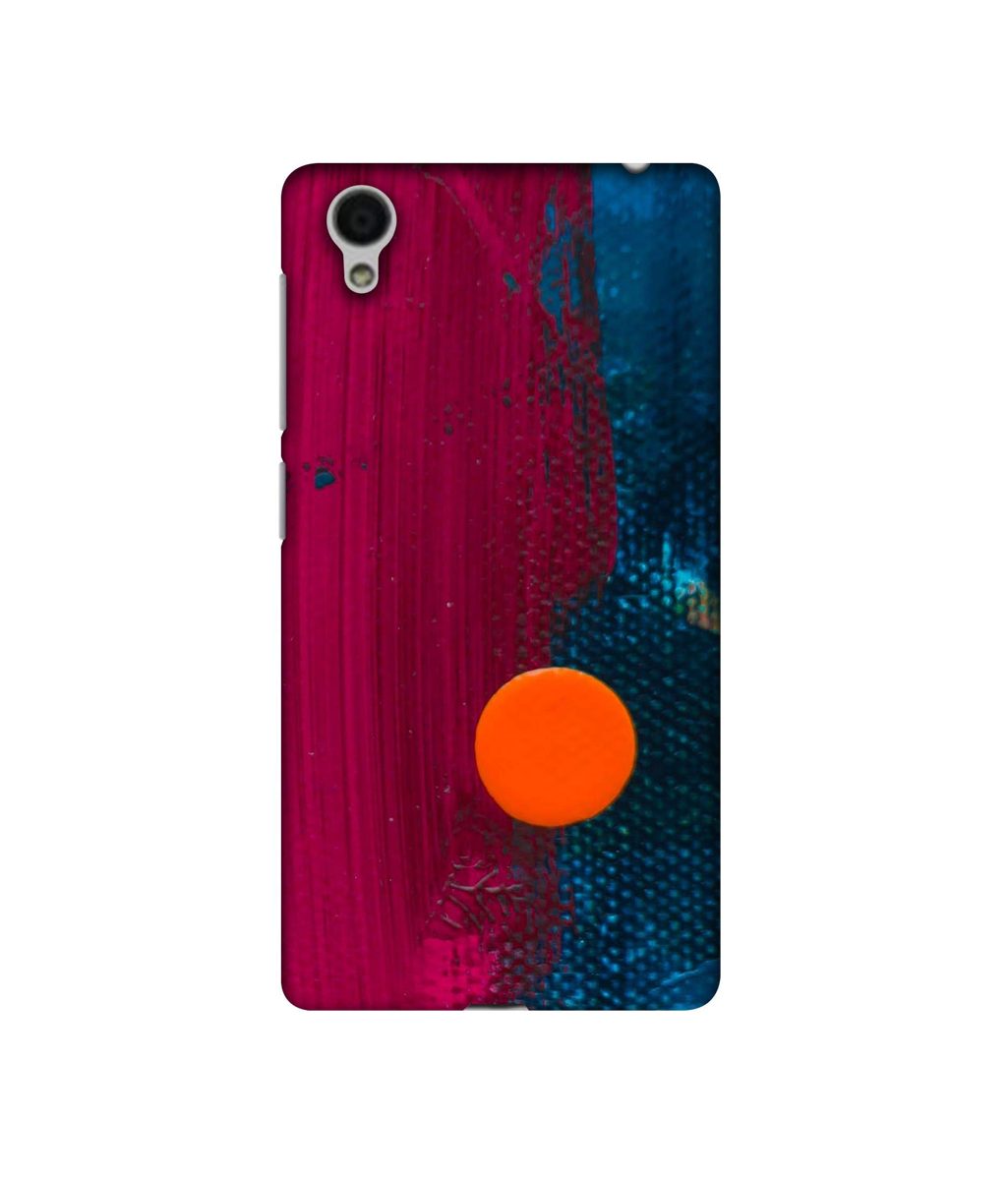 Amazon Brand - Solimo Designer Pink and Blue Brush Texture 3D Printed Hard Back Case Mobile Cover for Vivo Y51L