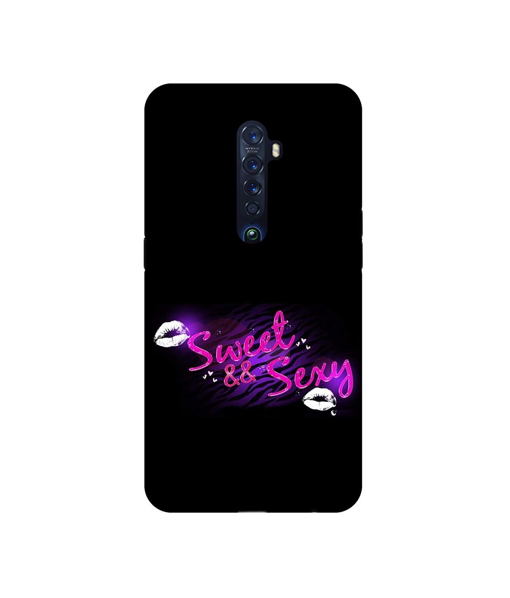 Amazon Brand - Solimo Designer Sweet and Sexy 3D Printed Hard Back Case Mobile Cover for Oppo Reno 2