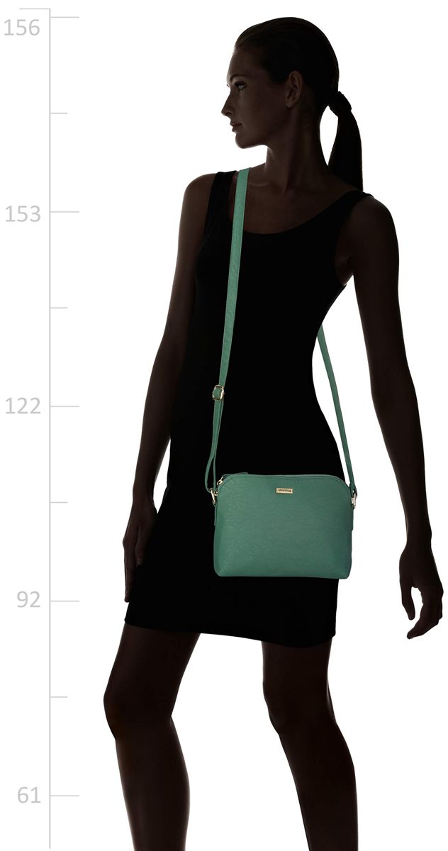 Amazon Brand - Eden & Ivy Women's Sling Bag (Green)