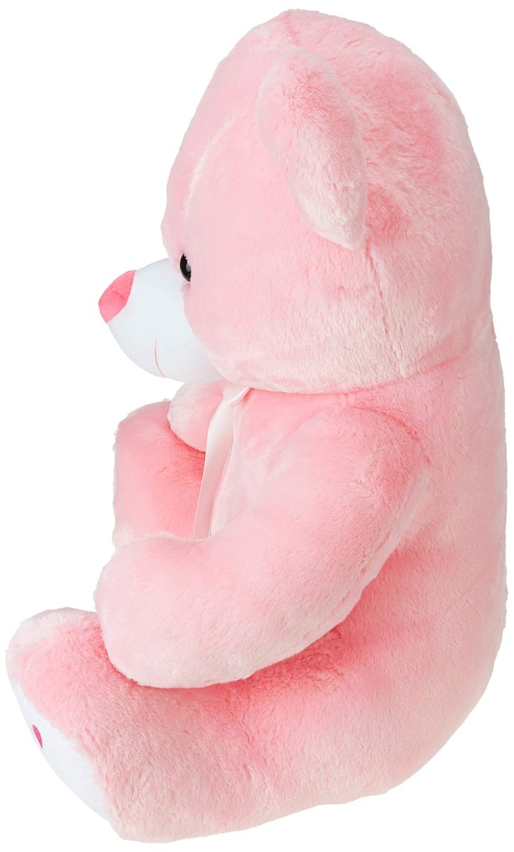 Amazon Brand- Jam & Honey Pink Teddy 60 cm
