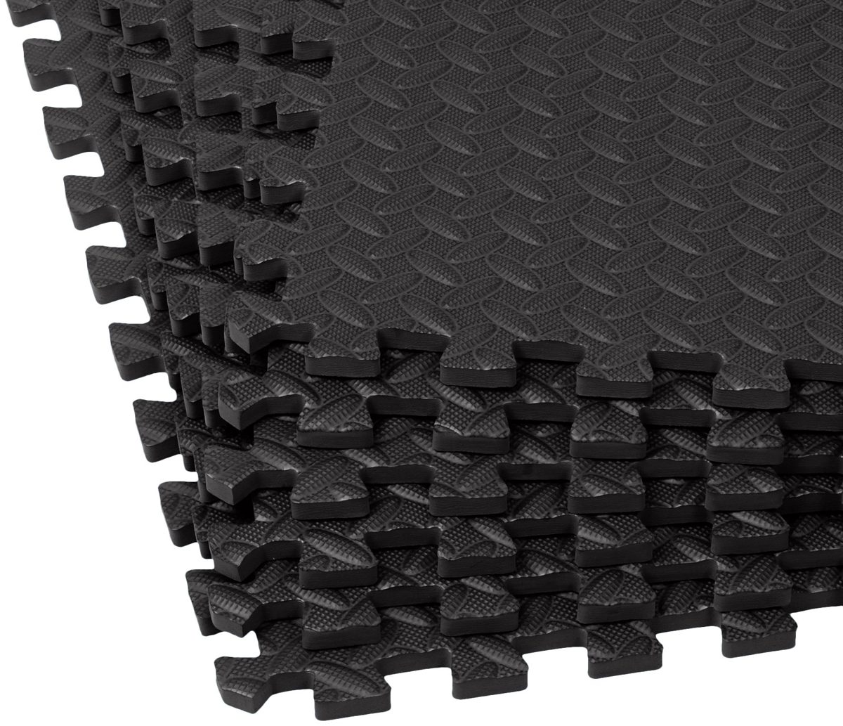 AmazonBasics Exercise Training Puzzle Mat with Foam Interlocking Tiles