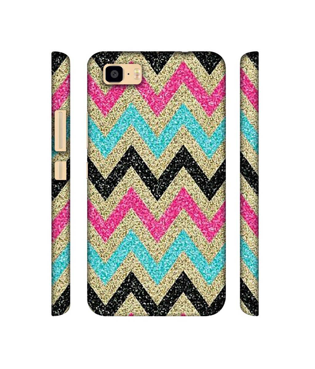 Amazon Brand - Solimo Designer Sparkle Zik Zak Texture 3D Printed Hard Back Case Mobile Cover for Asus Zenfone 3S Max