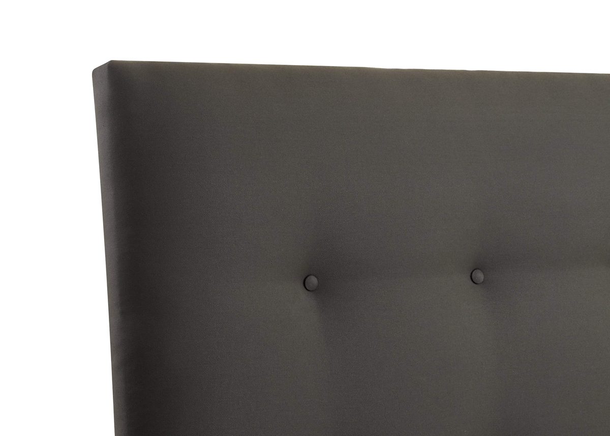 Stone & Beam Canton Twin Button-Tufted Headboard, 42"W, Iron