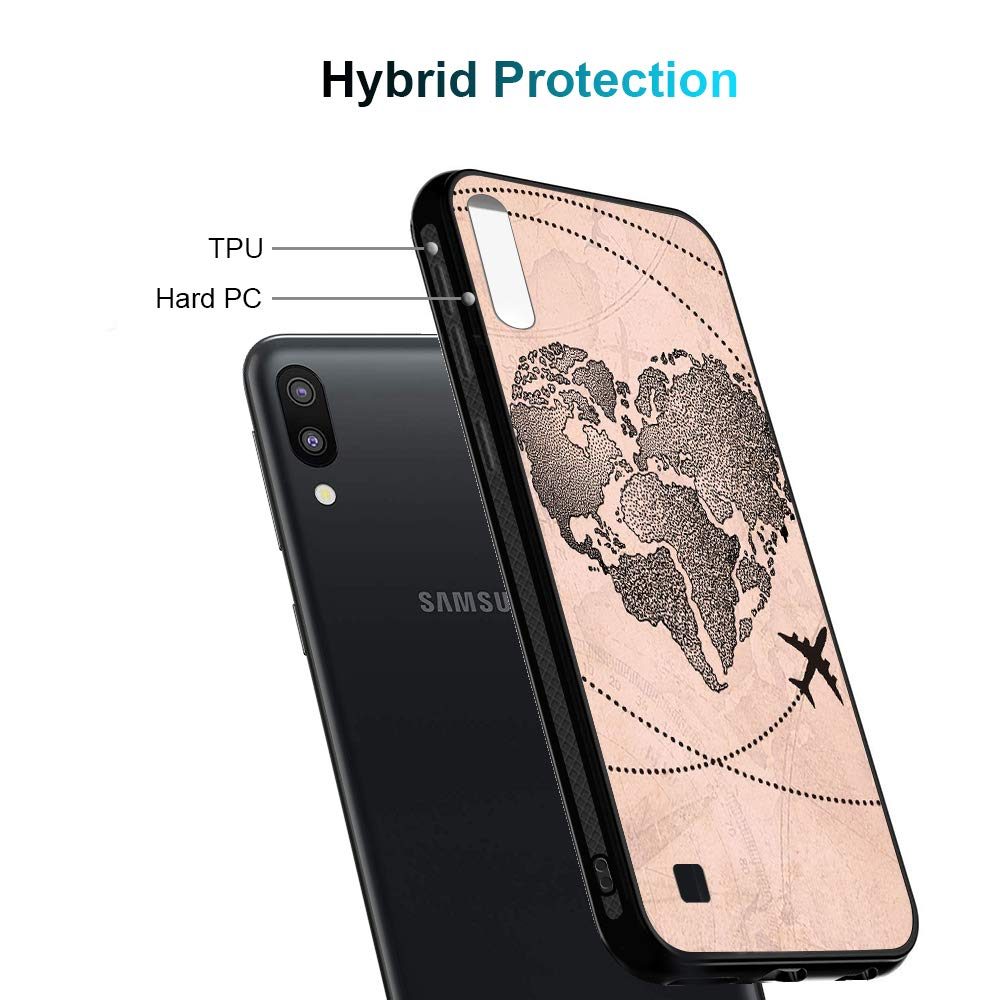 Amazon Brand - Solimo Designer Travel Printed Hard Back Case Mobile Cover for Samsung Galaxy M10 (D1206)