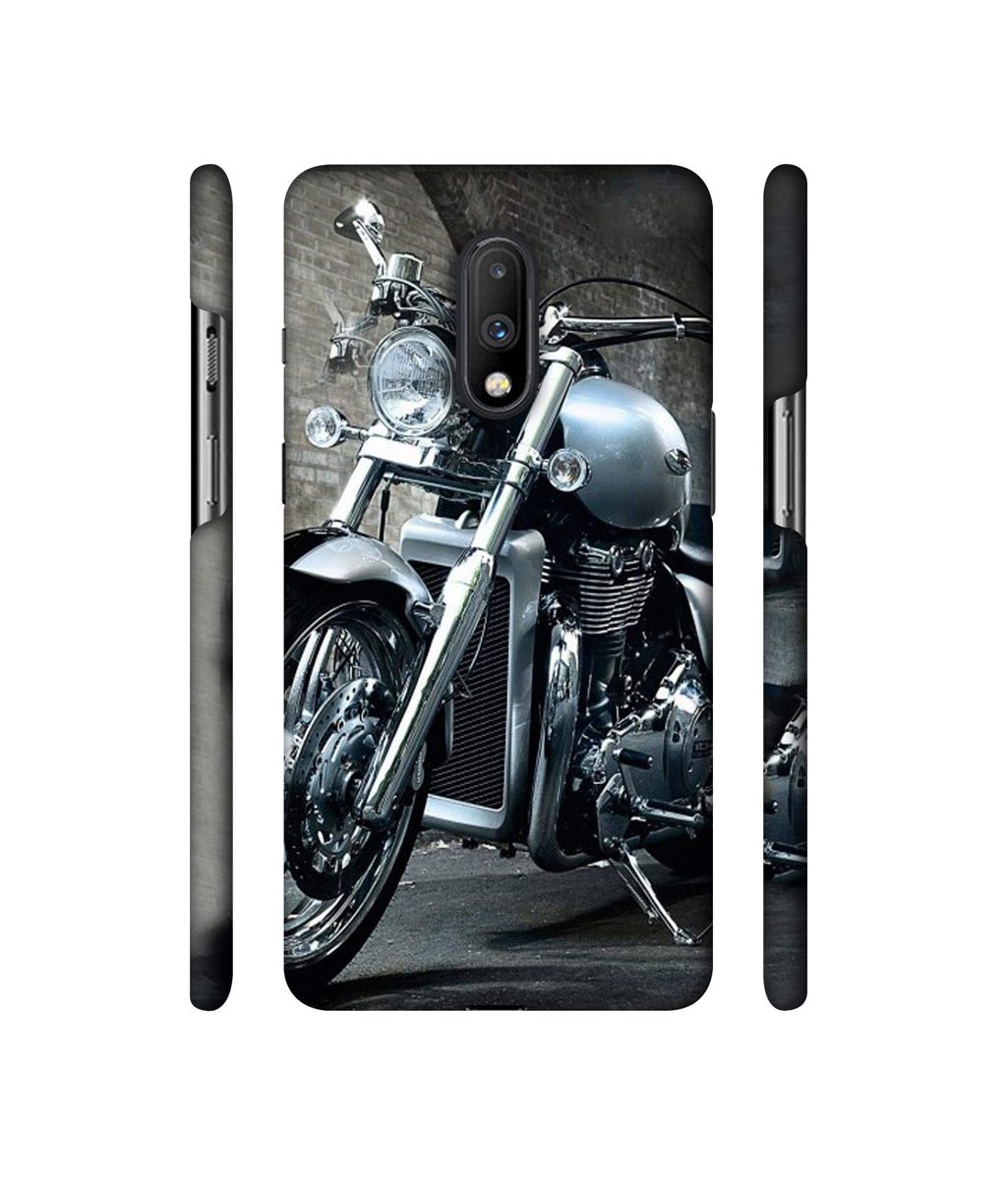 Amazon Brand - Solimo Designer Motorcycle 3D Printed Hard Back Case Mobile Cover for OnePlus 7