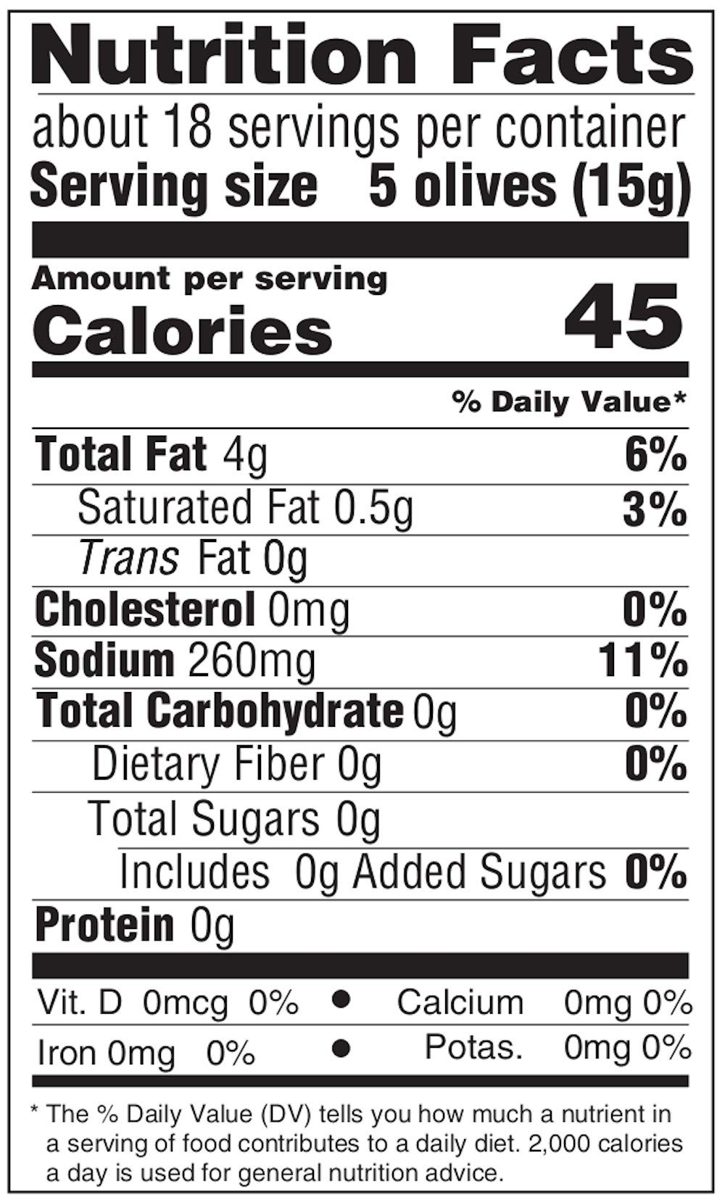 Amazon Brand - Happy Belly Olives, Pitted Kalamata, 9.5 Ounce