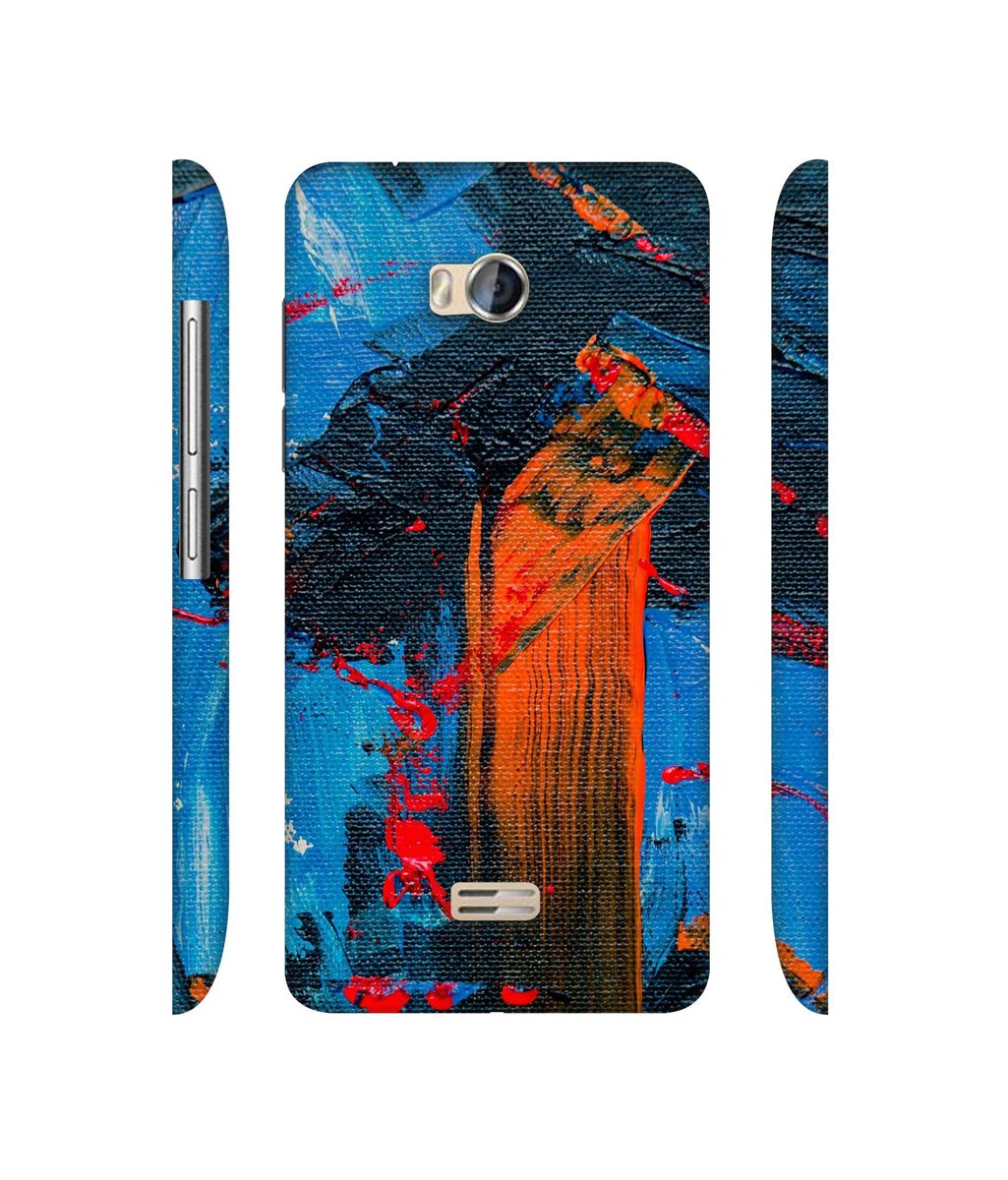 Amazon Brand - Solimo Designer Brush Texture 3D Printed Hard Back Case Mobile Cover for Micromax Bolt Q336