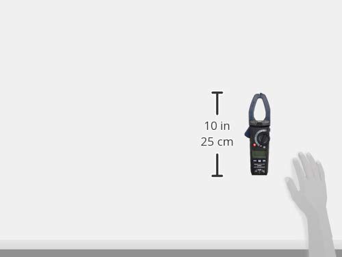 AmazonCommercial 600A AC/DC Clamp Meter, True RMS, NCV, Flashlight, 6000 Count