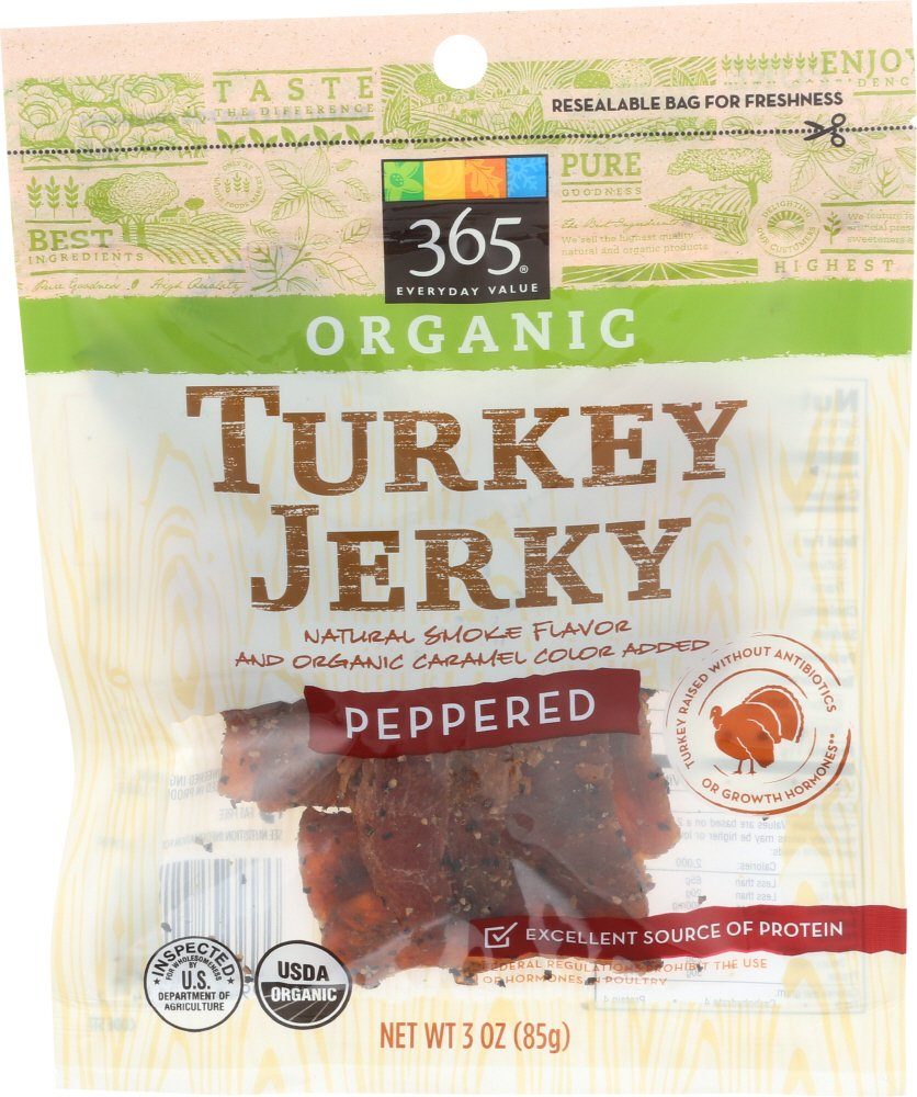 365 Everyday Value, Organic Turkey Jerky, Original Flavor, 3 oz
