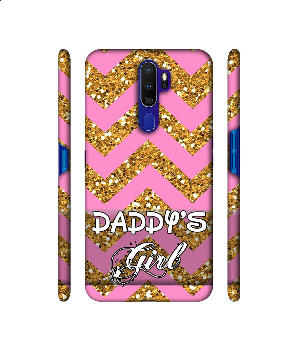 Amazon Brand - Solimo Designer Daddy's Girl 3D Printed Hard Back Case Mobile Cover for Oppo A9 (2020)