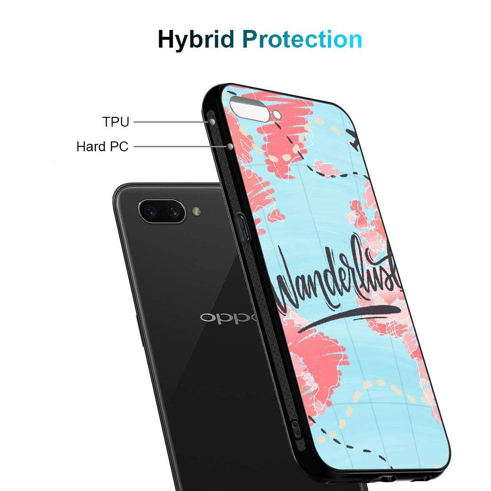 Amazon Brand - Solimo Designer Wanderlust Printed Hard Back Case Mobile Cover for Oppo A3s (D1192)