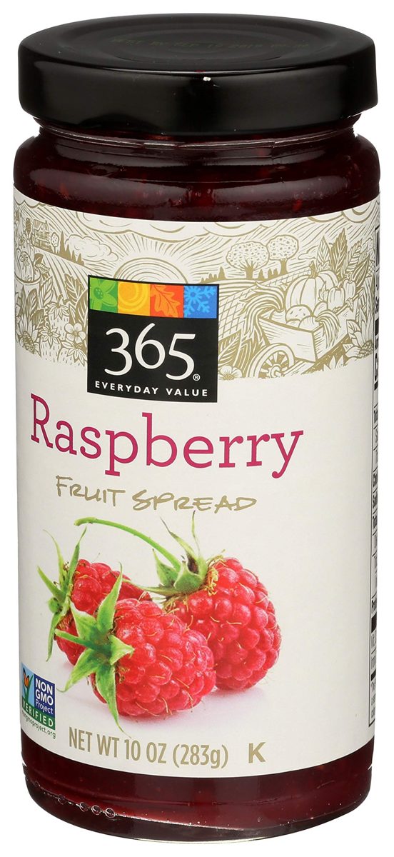 365 Everyday Value, Raspberry Fruit Spread, 10 oz